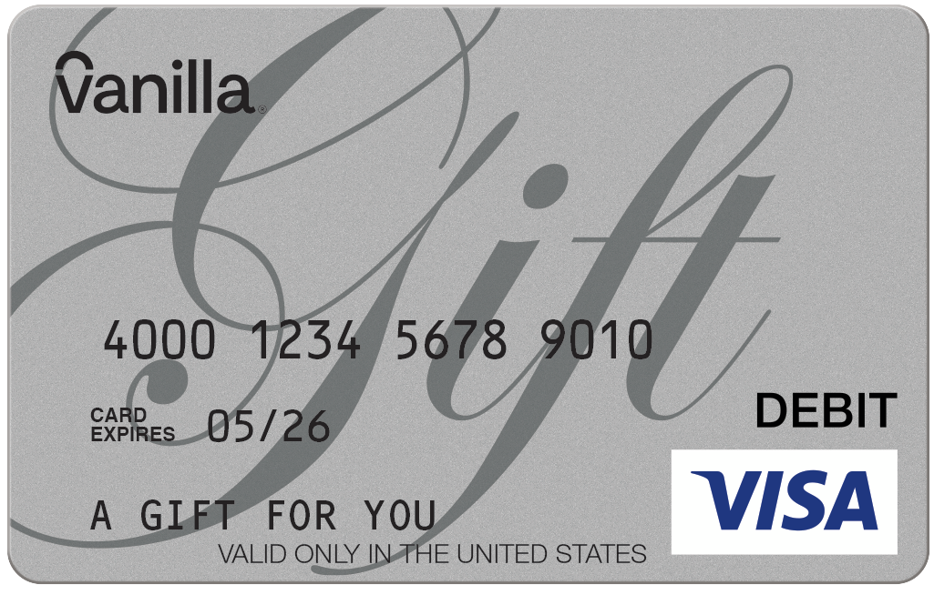 You have received a Vanilla Gift Card!