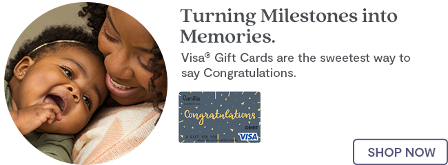 Congratulations Occasion Vanilla Visa