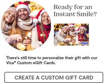 Hero Banner 3 - Visa eGift Custom Card - Photo