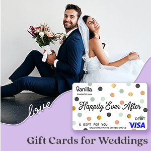 Gift Cards for Weddings