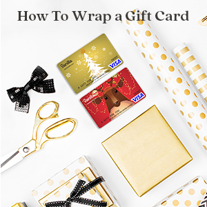 How To Wrap a Gift Card