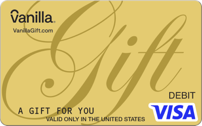 Gold Script Gift Card