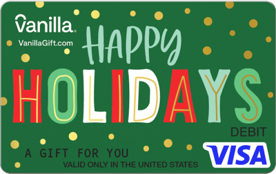 Big Happy Holidays Gift Card