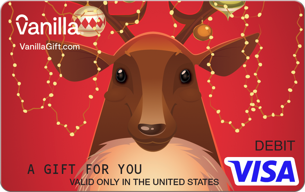 Magical Reindeer Gift Card