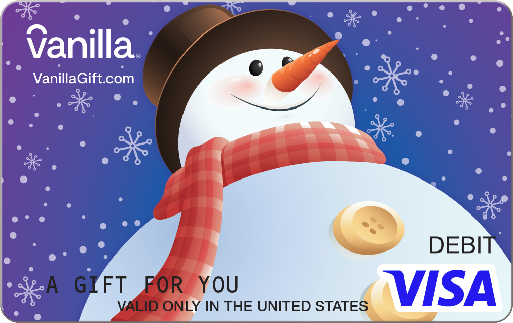 Magical Snowman Gift Card