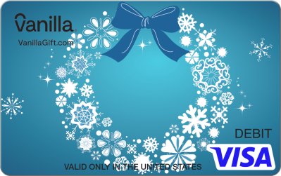 Sapphire Snowy Wreath Gift Card